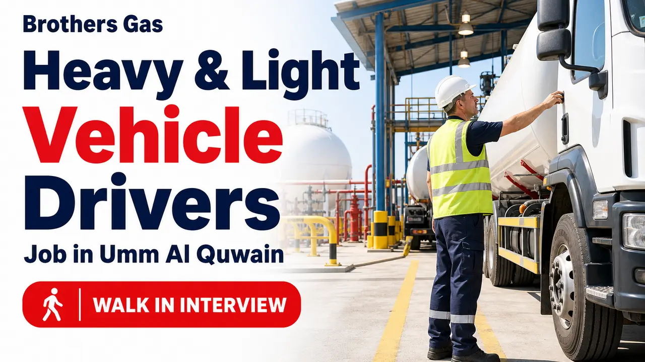 Brothers Gas Driver Jobs UAQ