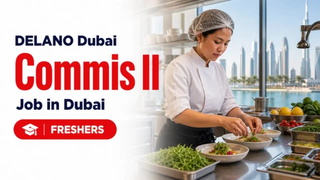 Commis II Job at DELANO Dubai on Bluewaters Island