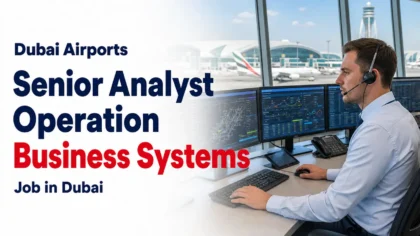 Dubai Airports Senior Analyst Jobs