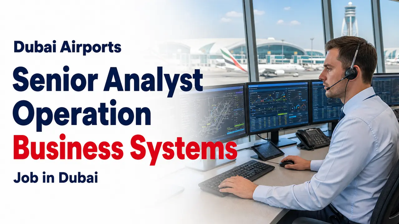 Dubai Airports Senior Analyst Jobs
