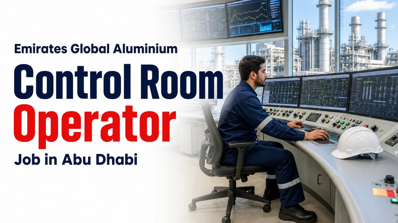 EGA Control Room Operator Job