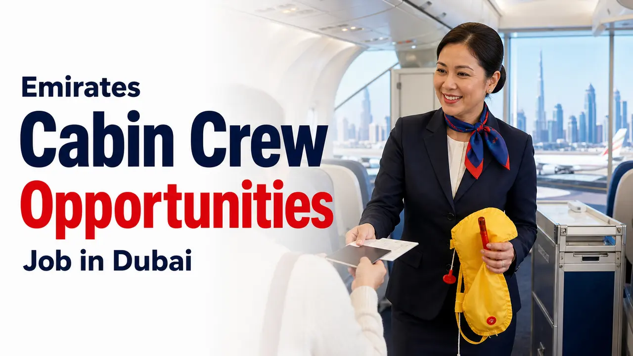 Cabin Crew Job at Emirates in Dubai