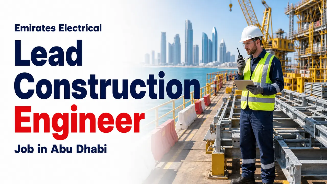 Emirates Electrical Lead Construction Engineer Job