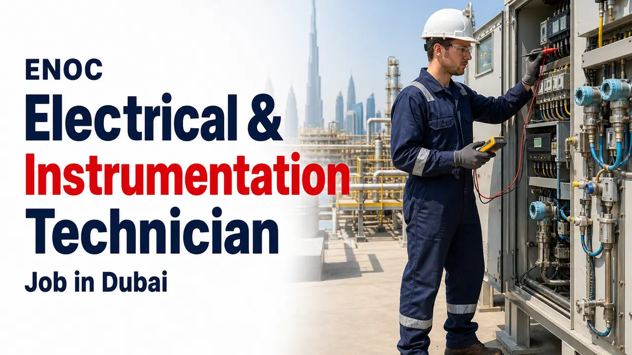 Electrical & Instrumentation Technician Job at ENOC in Dubai