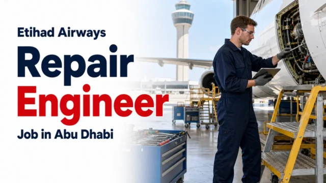 Repair Engineer Job at Etihad Airways in Abu Dhabi