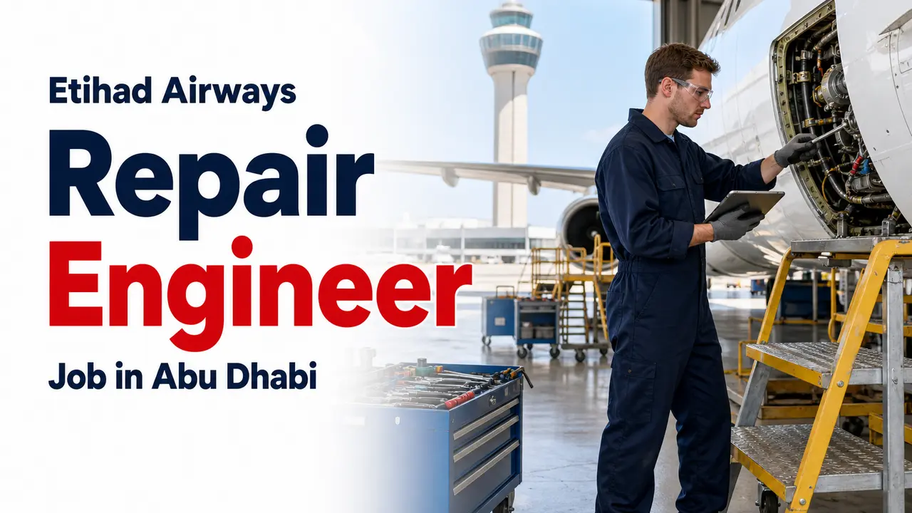 Repair Engineer Job at Etihad Airways in Abu Dhabi