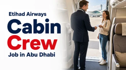 Etihad Cabin Crew Job