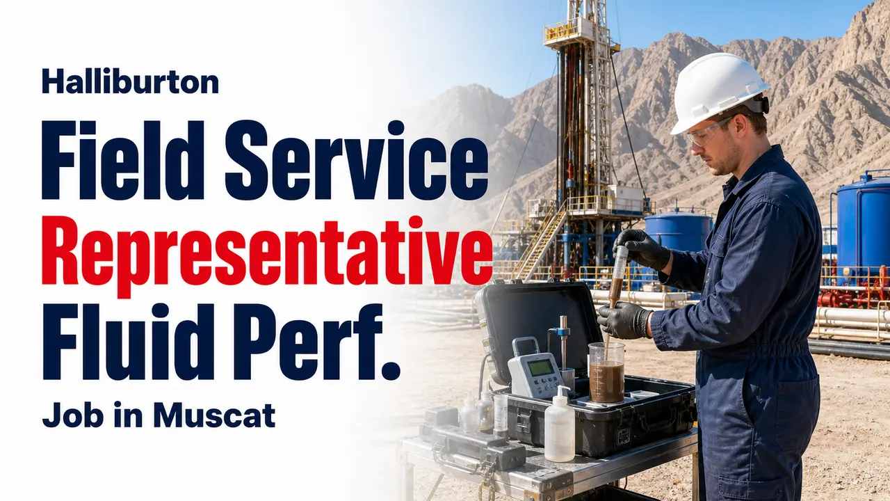 Field Service Representative I Job at Halliburton in Muscat