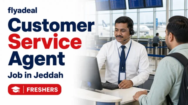 Flyadeal Service Agent Job in Jeddah