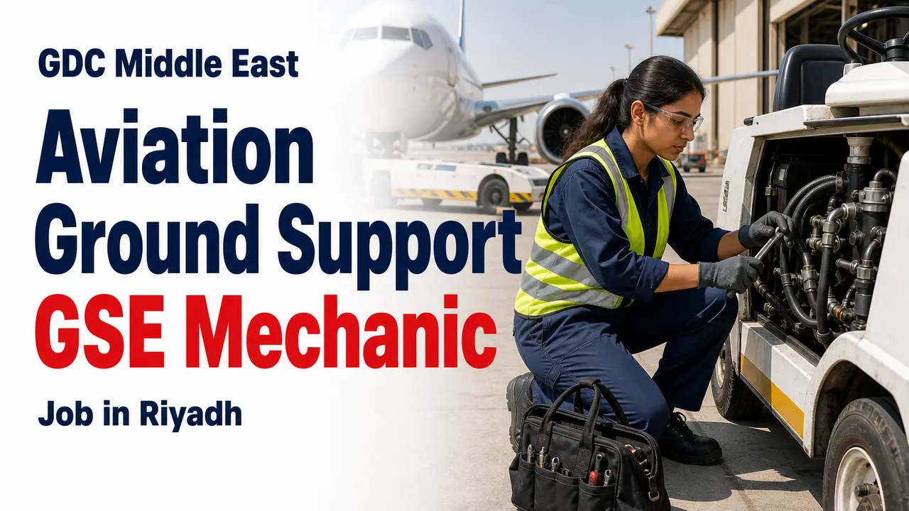 Aviation Ground Support Equipment Mechanic Job at GDC Middle East in Riyadh