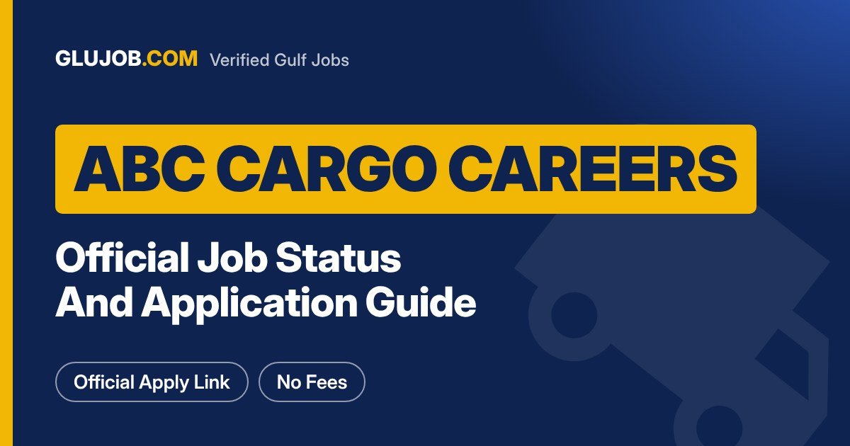 ABC Cargo UAE Careers And Official Job Status