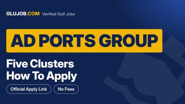 AD Ports Group Careers: Clusters And How To Apply