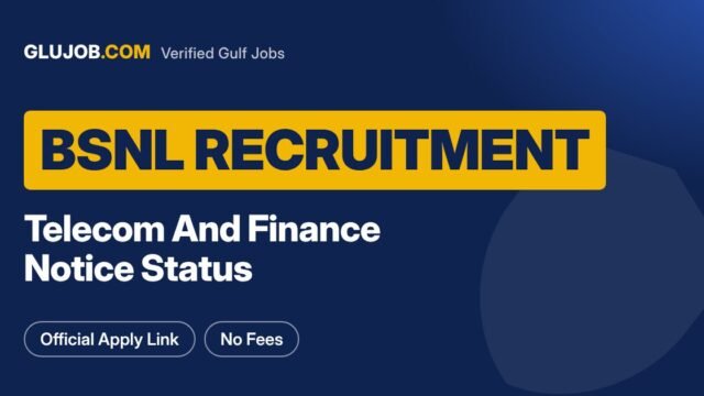 BSNL Senior Executive Trainee Recruitment Status