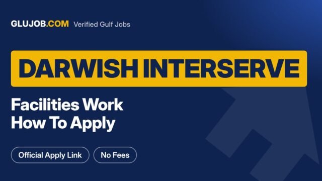 Darwish Interserve Careers Qatar: How To Apply