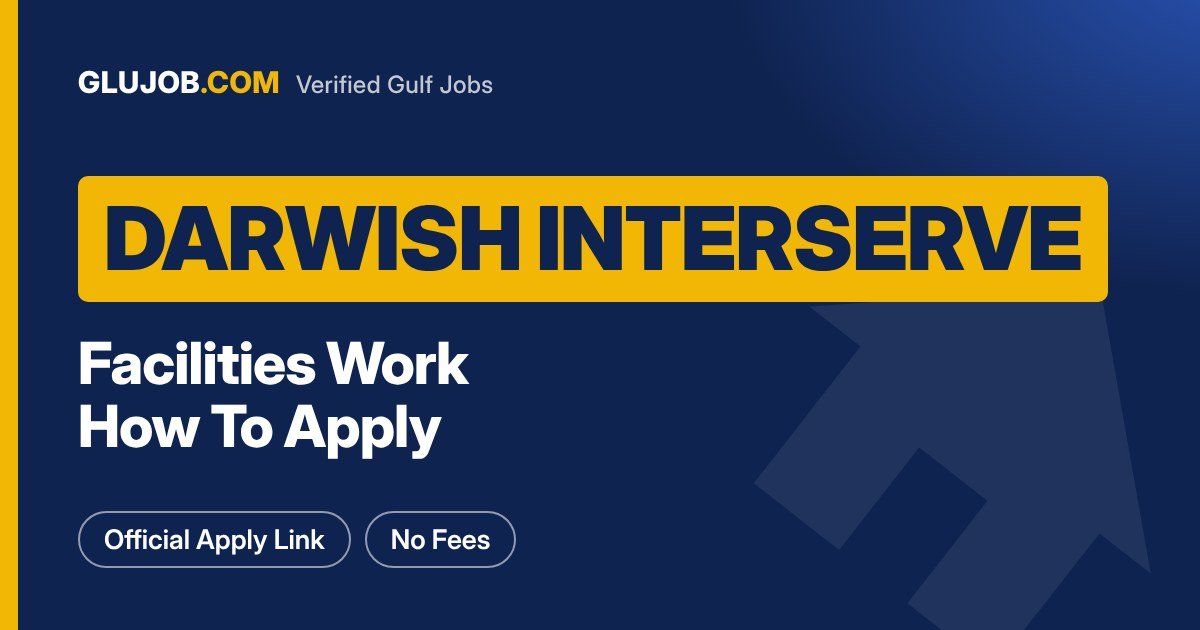 Darwish Interserve Careers Qatar: How To Apply