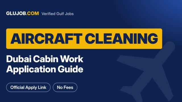 Aircraft Cabin Cleaning Jobs In Dubai