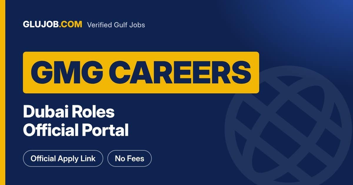 GMG Careers Dubai: Roles And Official Application