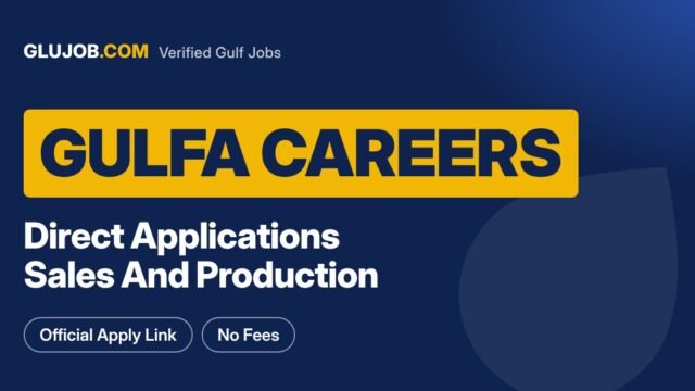 Gulfa Careers: Direct Applications And Job Types