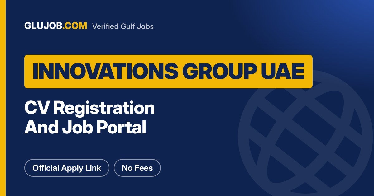 Innovations Group UAE Jobs And CV Registration