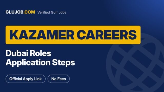 Kazamer Careers Dubai: Roles And Application Guide