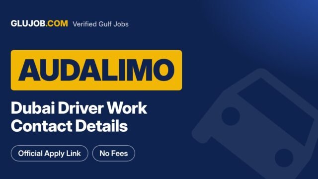 Audalimo Dubai Driver Work And Contact Details