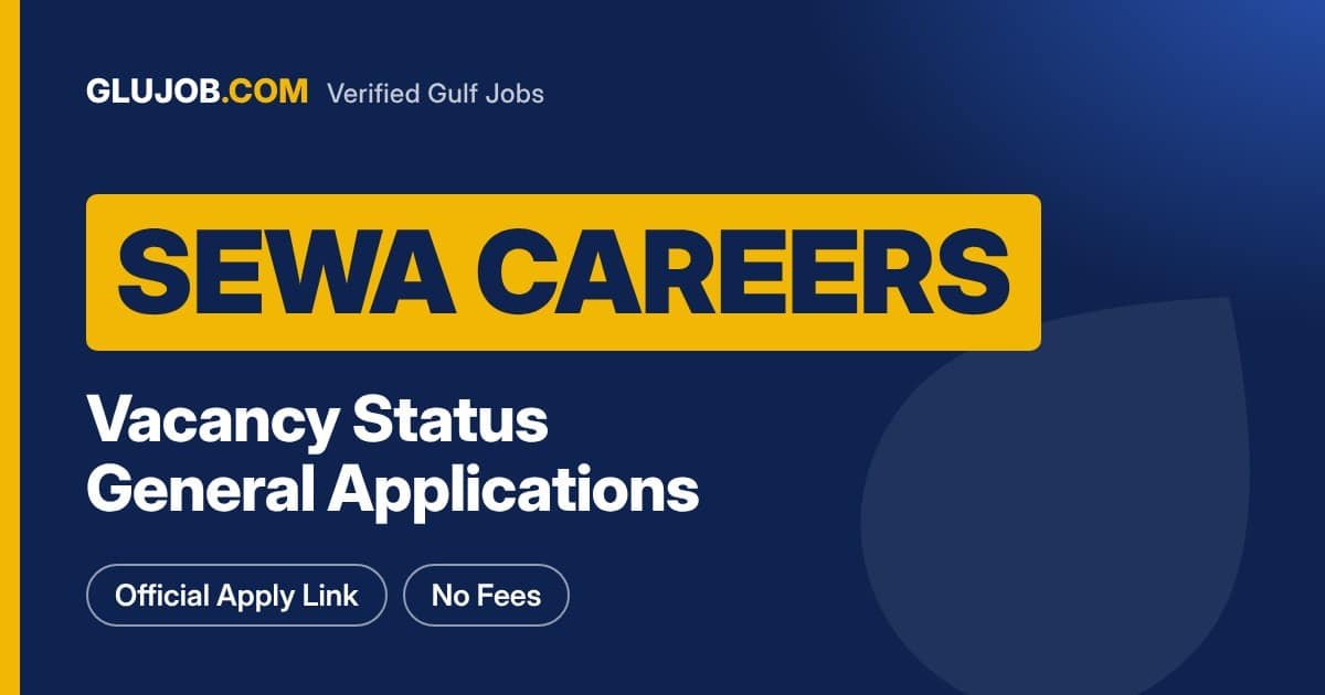 SEWA Careers And General Applications