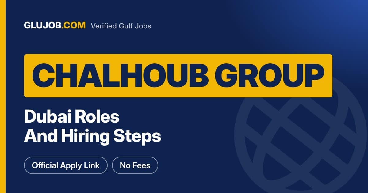 Chalhoub Group Careers In Dubai