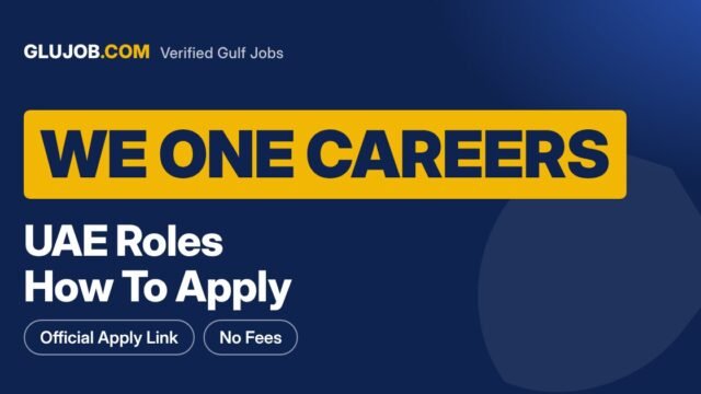 We One Careers UAE: Roles And Application Guide