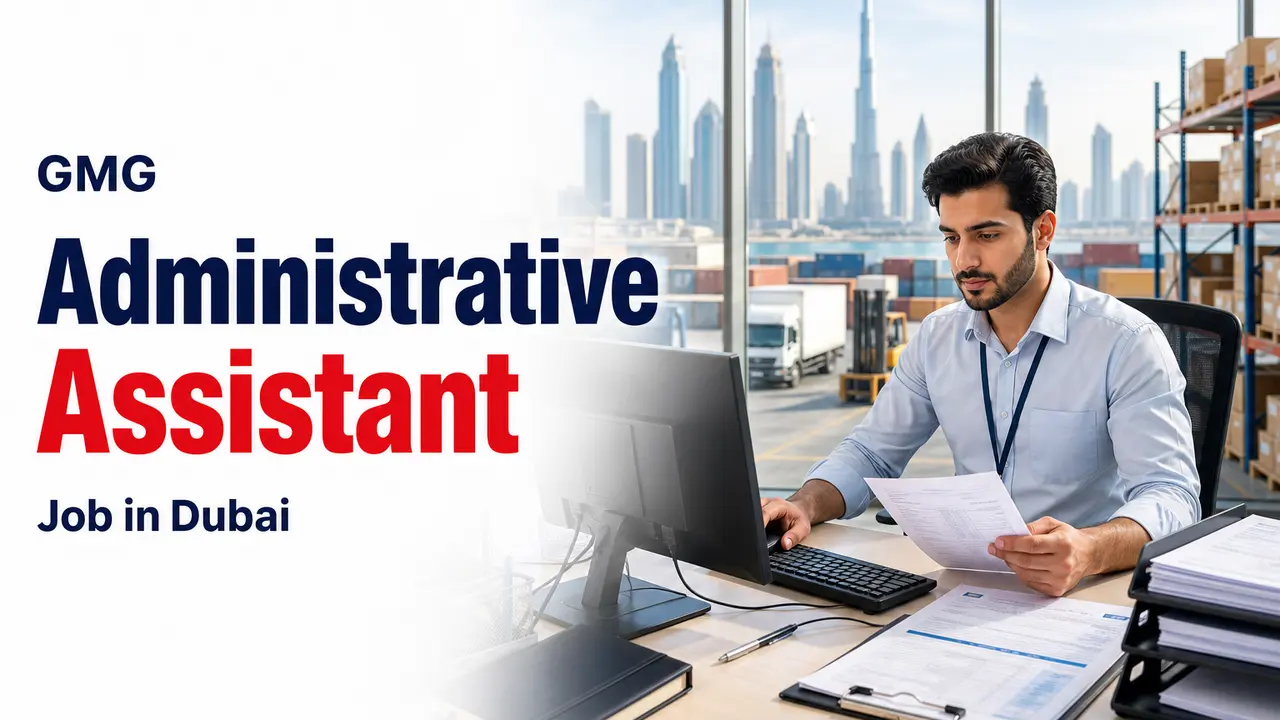 GMG Administrative Assistant Job in Dubai