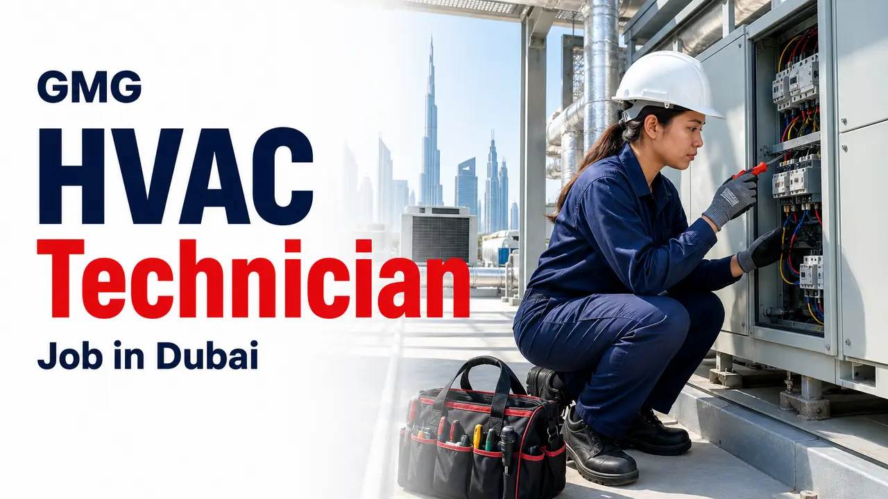 GMG HVAC Technician Job in Dubai