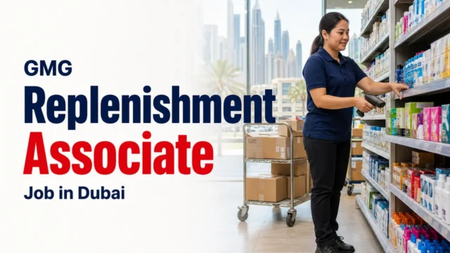 Replenishment Associate Job at GMG in Dubai
