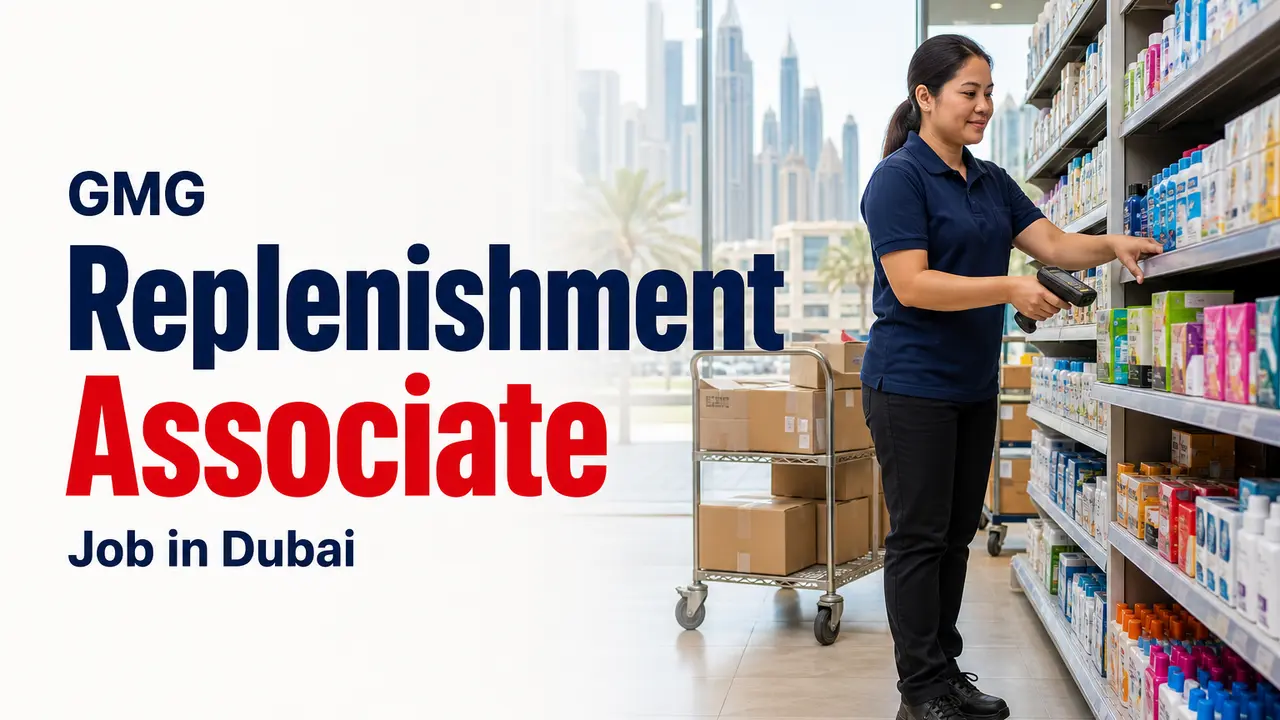 Replenishment Associate Job at GMG in Dubai