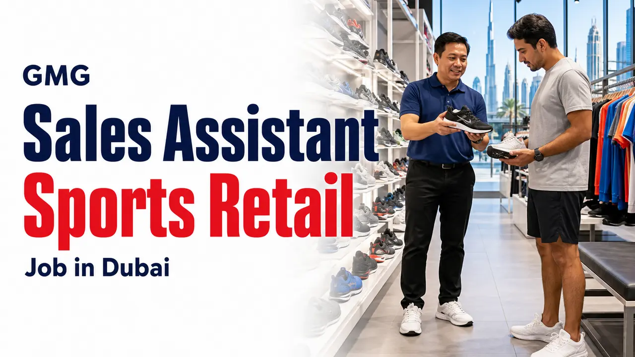 Sports Retail Sales Assistant Job at GMG in Dubai