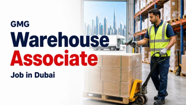 Warehouse Associate Job at GMG in Dubai
