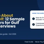 Tell me about yourself – Tell Me About Yourself: 12 Sample Answers for Gulf Job Interviews
