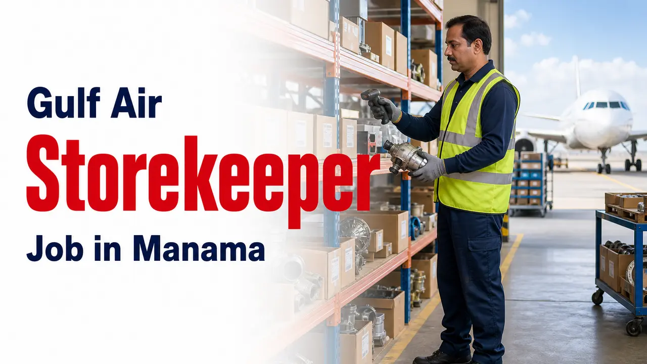 Gulf Air Storekeeper Jobs in Bahrain