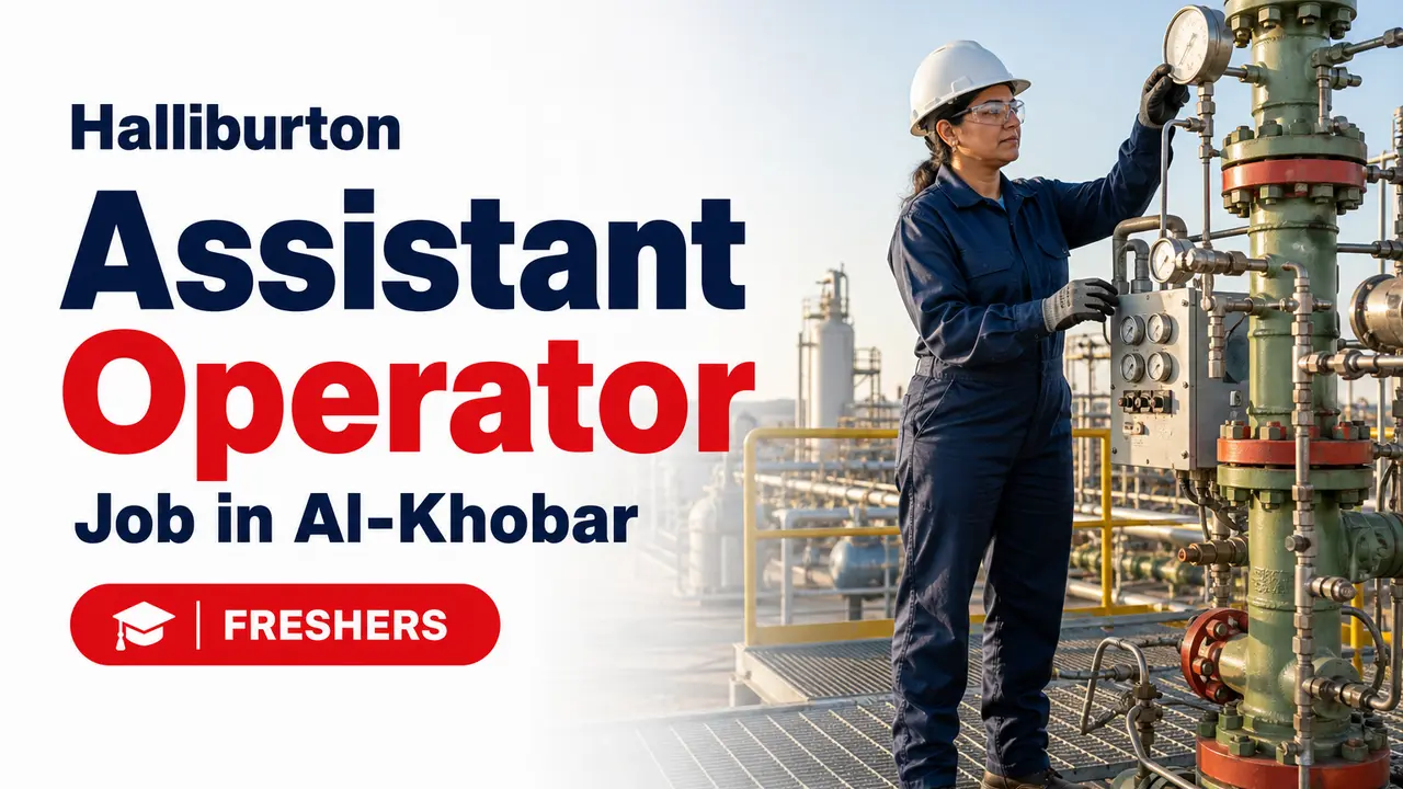 Assistant Operator Job at Halliburton in Al-Khobar