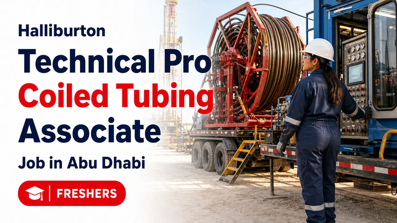 Technical Professional Coiled Tubing Associate at Halliburton in Abu Dhabi