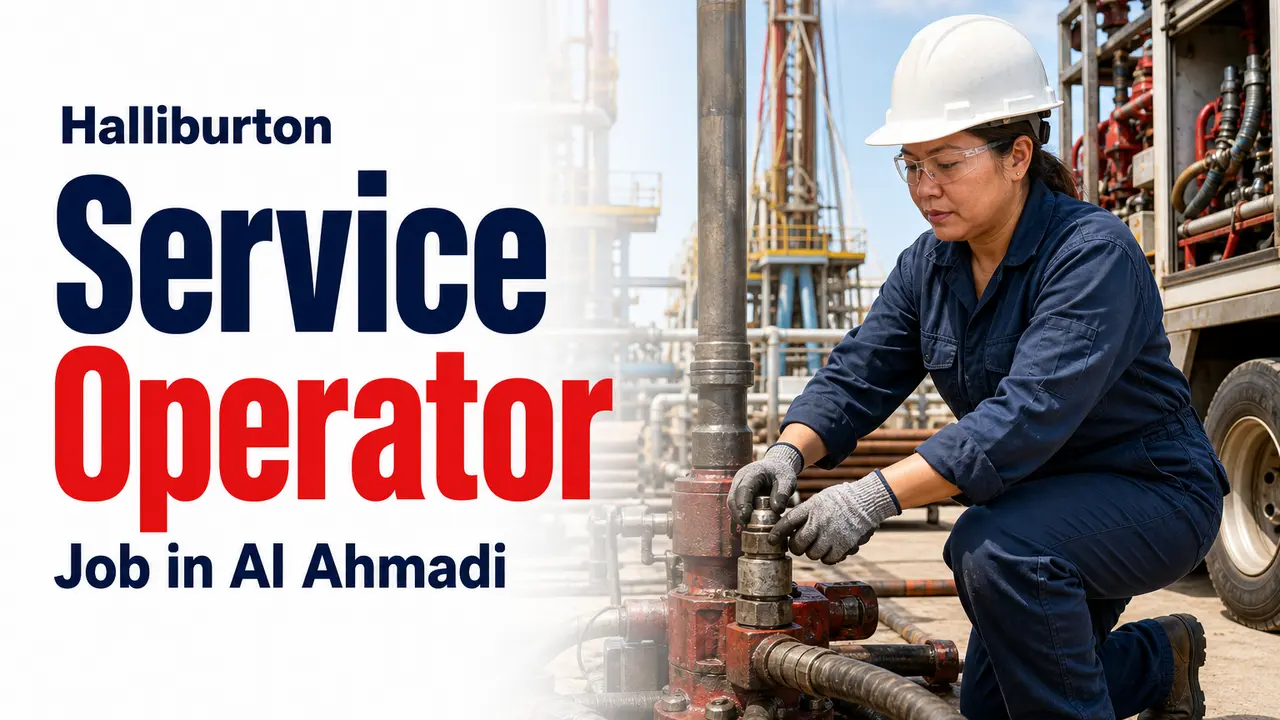 Service Operator - GBA Job at Halliburton in Al Ahmadi