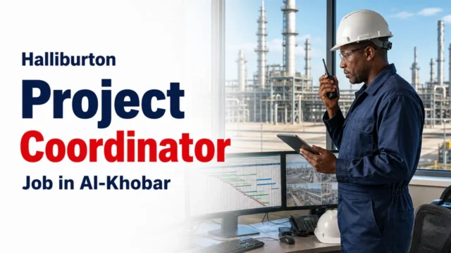 Project Coordinator Job at Halliburton in Al-Khobar