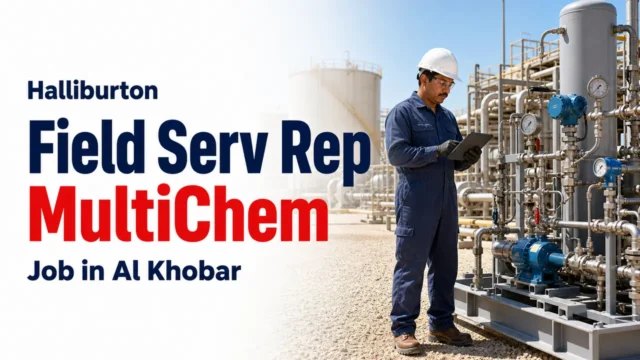 Field Service Representative I – MultiChem TAMHEER Job at Halliburton in Al Khobar
