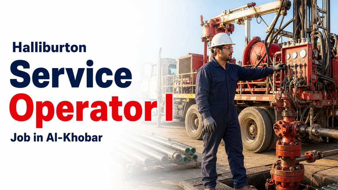 Service Operator I - HWO Job at Halliburton in Al-Khobar