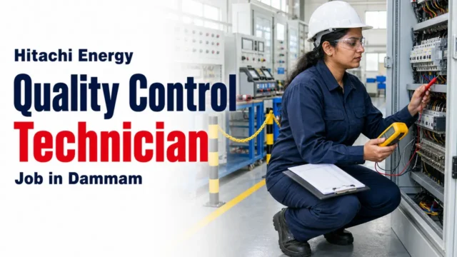 Quality Control Technician Job at Hitachi Energy in Dammam