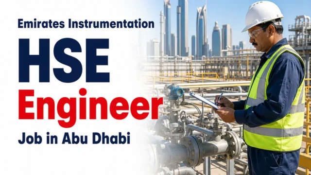 HSE Engineer Job Abu Dhabi