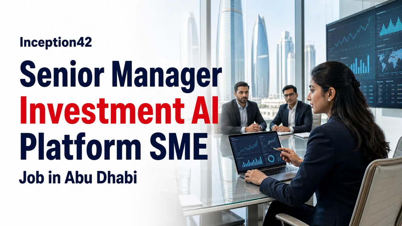 Inception42 AI Jobs in Abu Dhabi