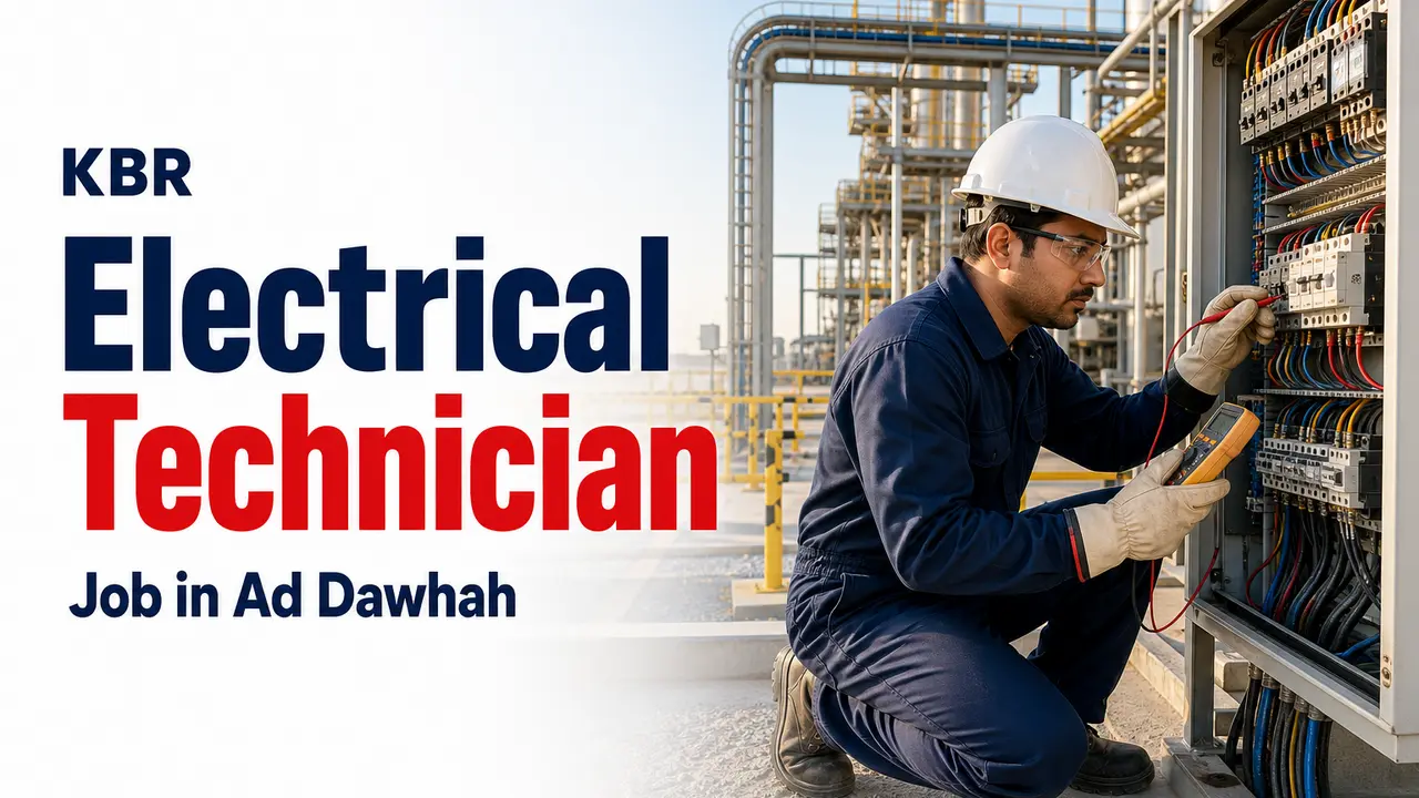Electrical Technician Job at KBR in Ad Dawhah