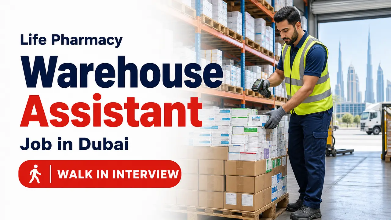 Life Pharmacy Warehouse Assistant