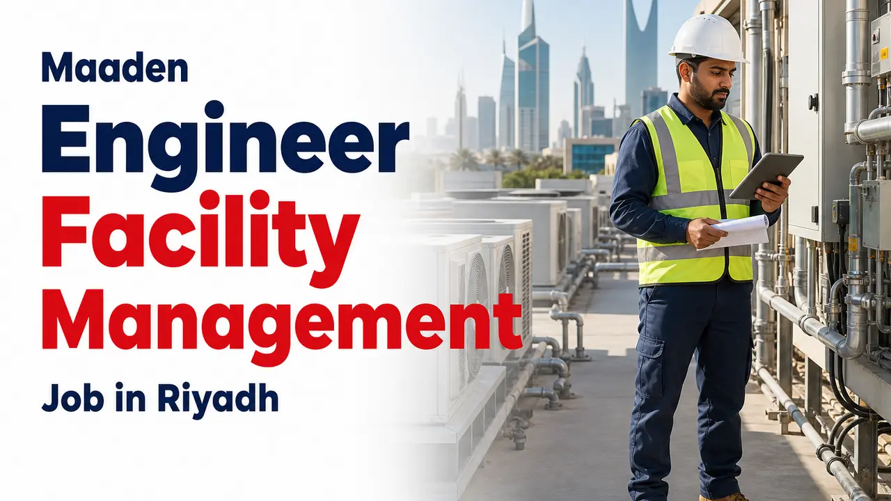 Facility Management Engineer Job at Maaden in Riyadh