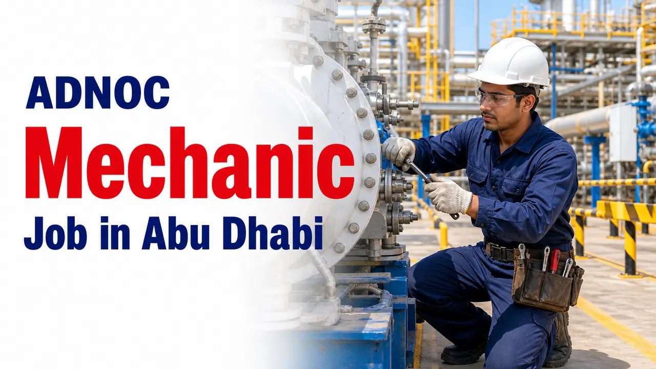 Mechanic Job at ADNOC in Abu Dhabi
