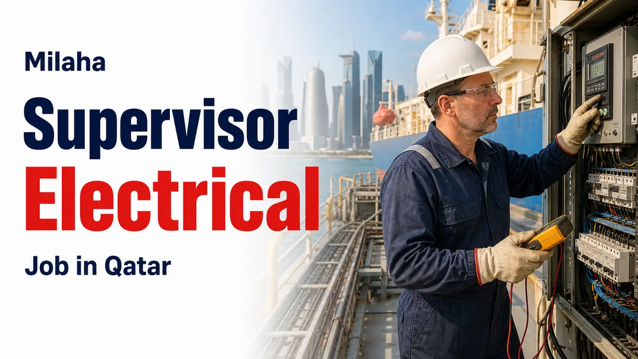 Supervisor - Electrical Job at Milaha in Qatar